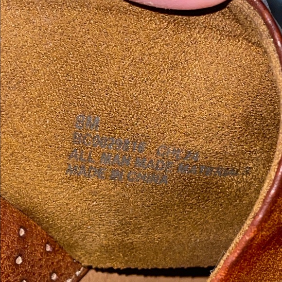 BOC Sandals Women's 8 Tan Leather Crossover - Picture 7 of 9